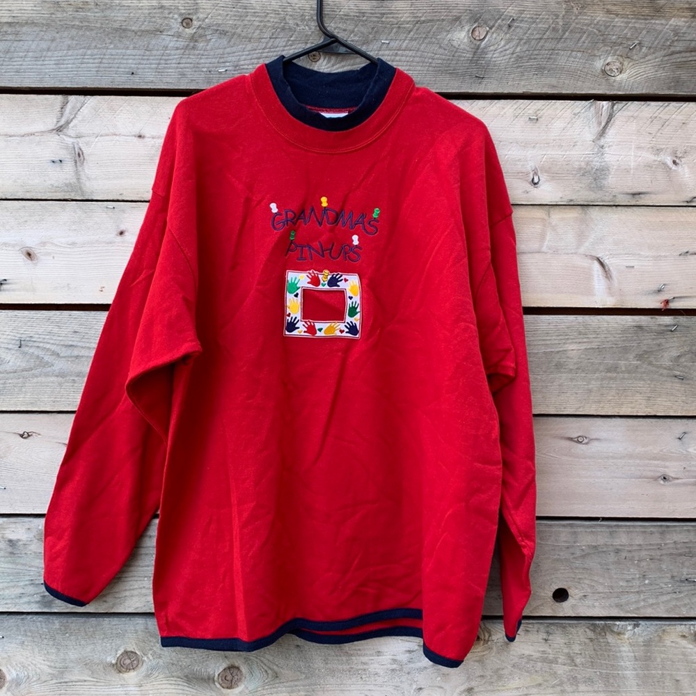 Grandma’s Pin Up Sweater